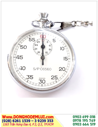Swiss S/P C6560; Đồng hồ bấm giờ bằng cơ Swiss S/P C6560  (Bảo hành 2 năm)